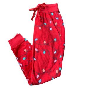 Red festive PJ pants